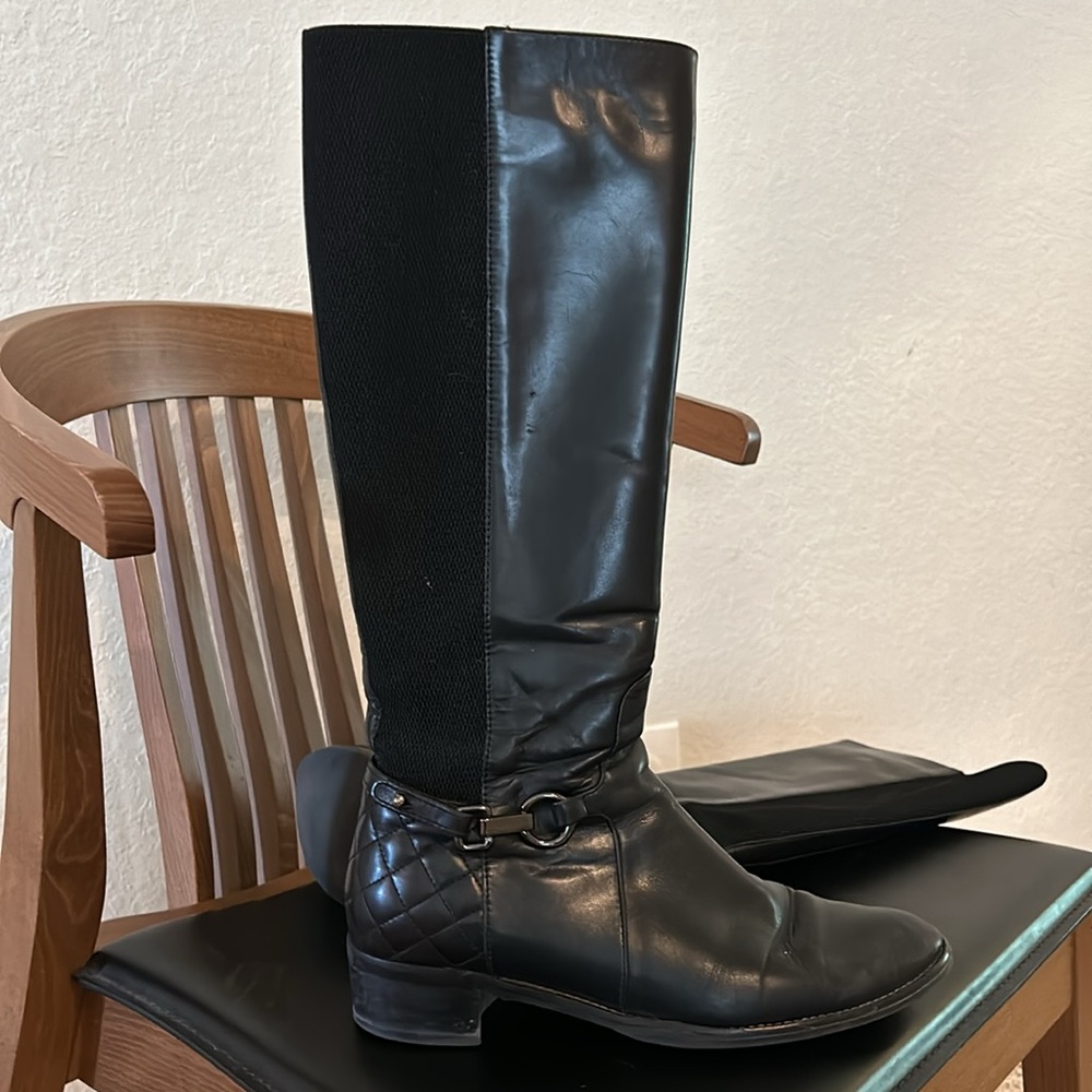 Aquatalia by Marvin Oralie riding boot